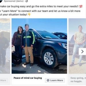 Automotive Digital Marketing Facebook & Instagram Ads 3