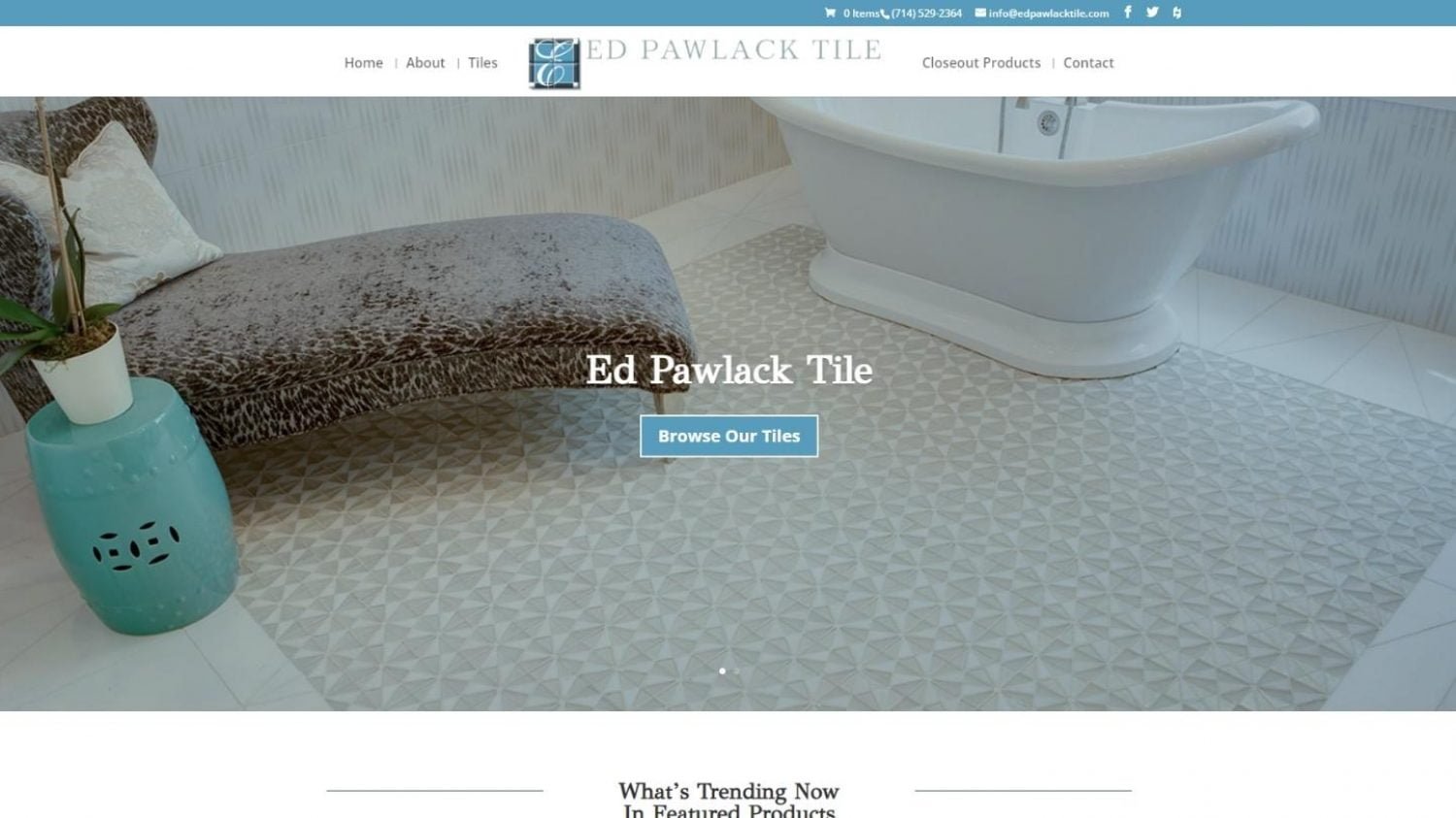 Ed Pawlack Tile Case Study For Web Development
