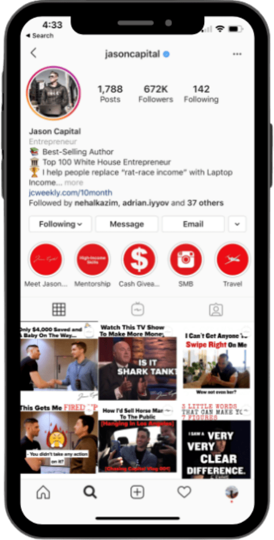 Jason Capital Followers Service