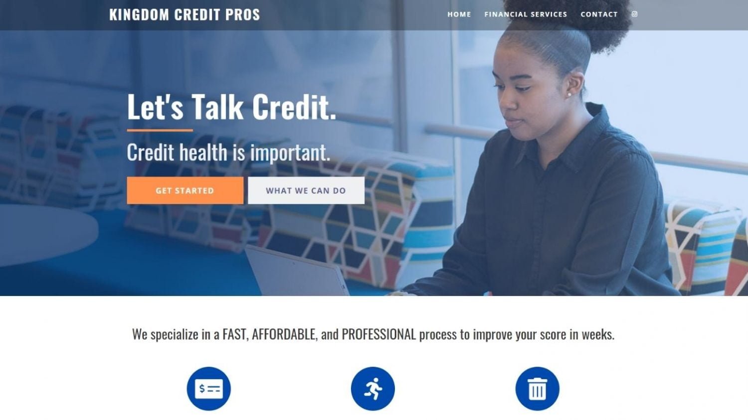 Kingdom Credit Pros Solutions Web Development Case Study