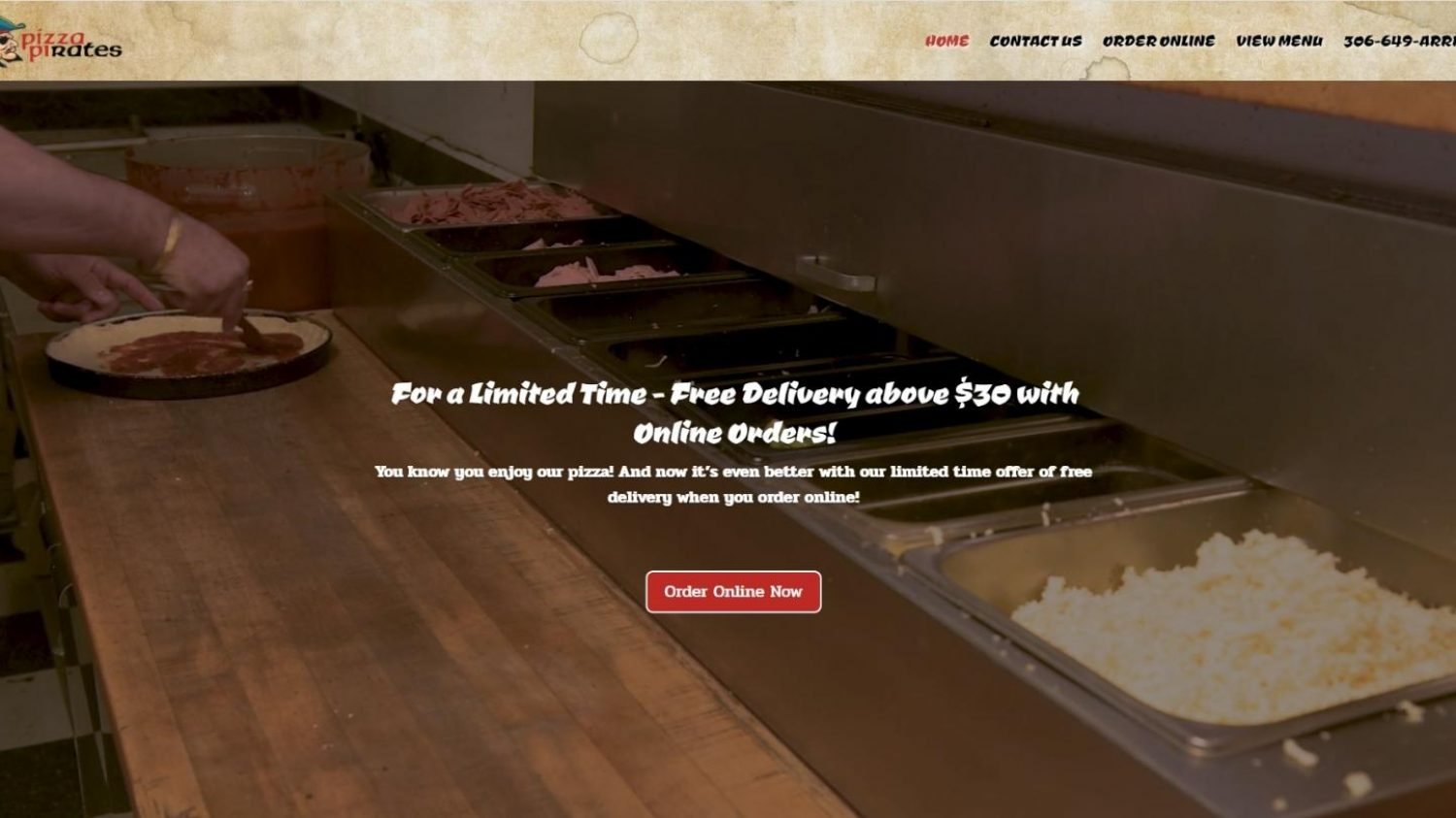 Pizza Restaurant Web Development Case Study