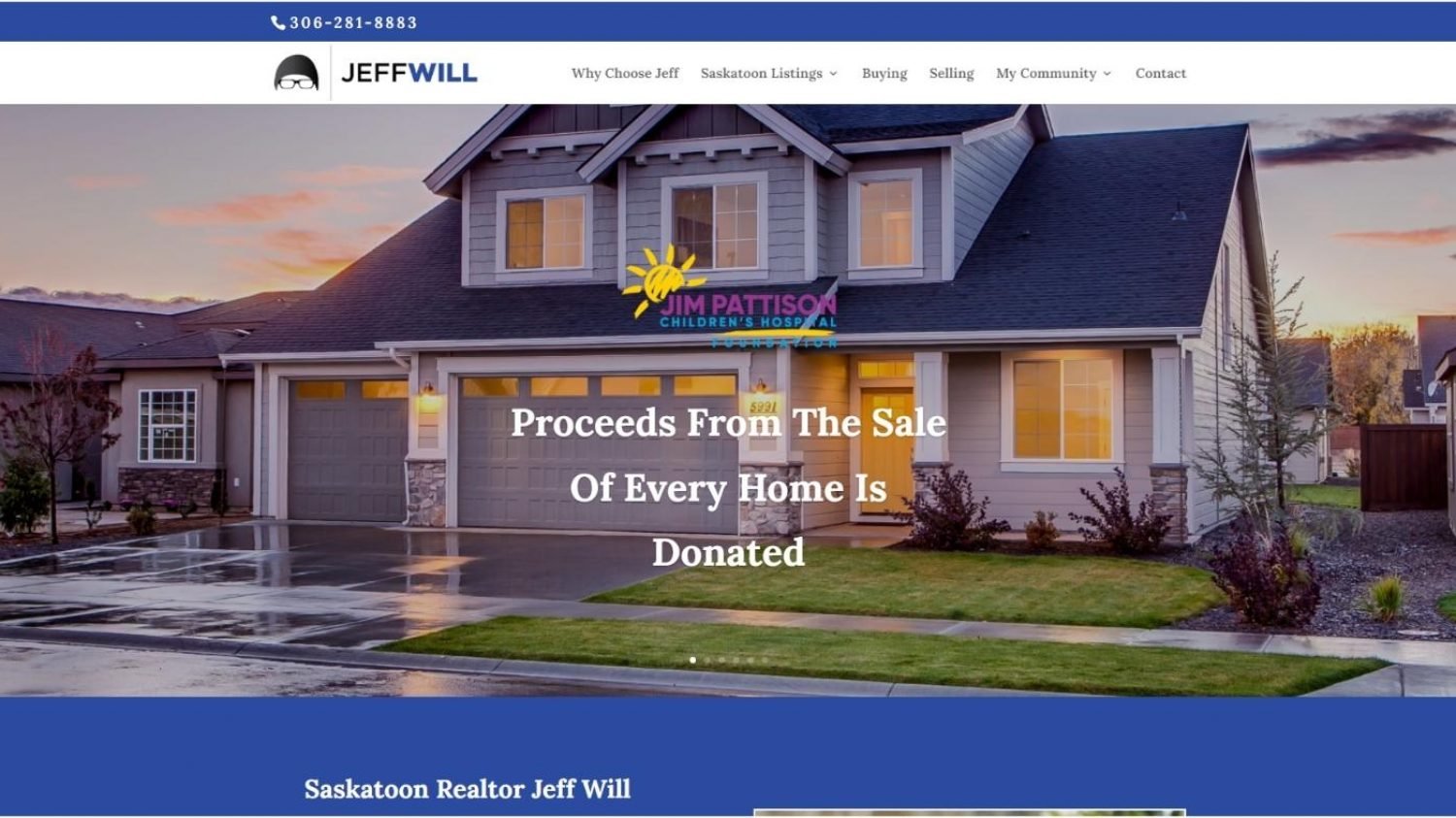 Realtor Sales Page Website Creation