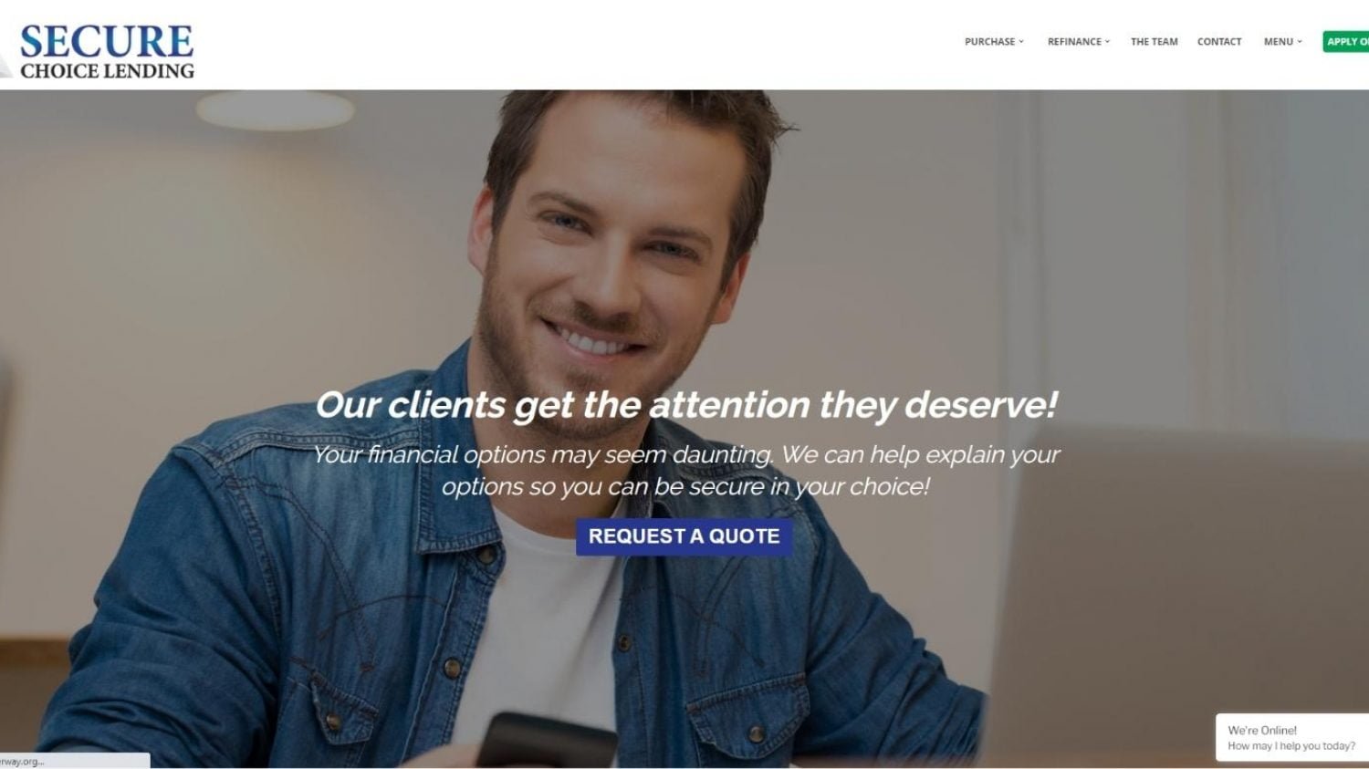 Secure Choice Lending Case Studies Web Development