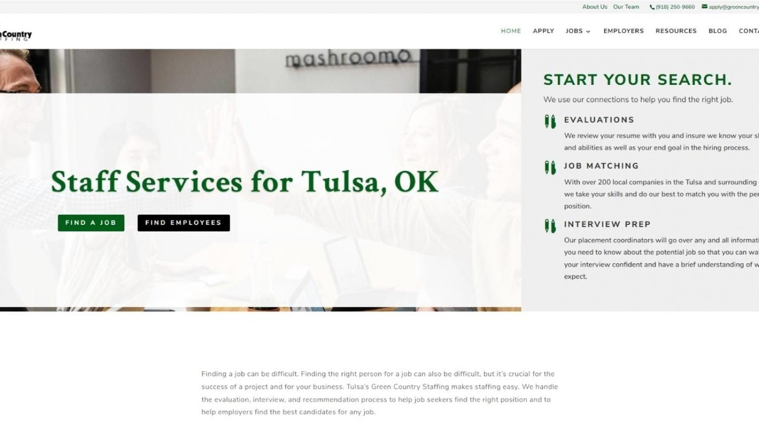 Web Development Case Study Tulsa