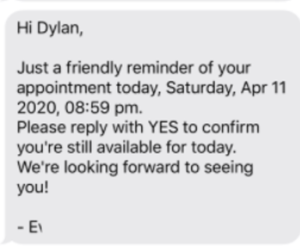 CRM Platform Appointments Reminder