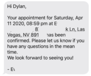 CRM platform appointments set up